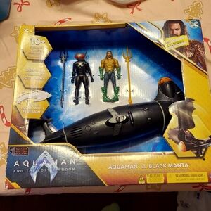 Aquaman Dc Comics Aquaman Vs Black Manta Battle Set